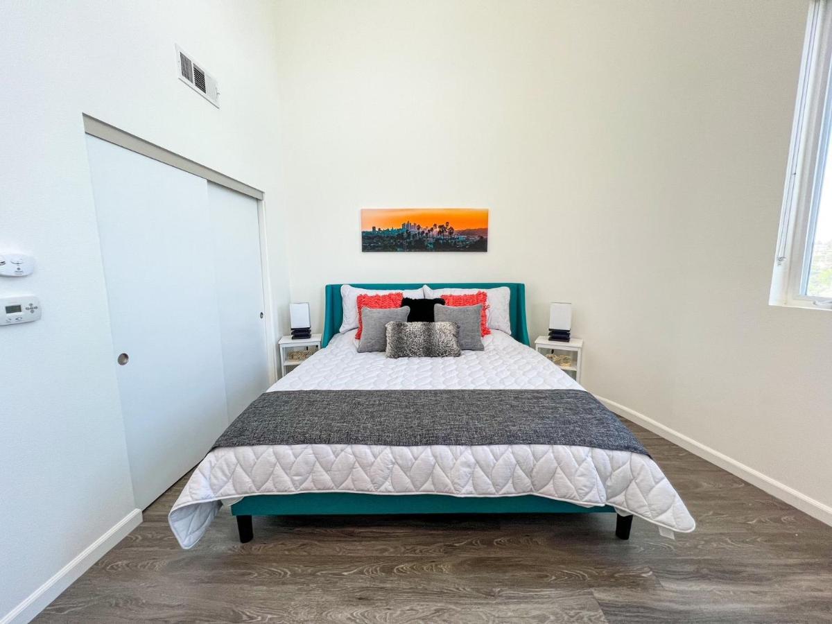 Downtown Los Angeles Skyline Balcony View Modern Penthouse المظهر الخارجي الصورة