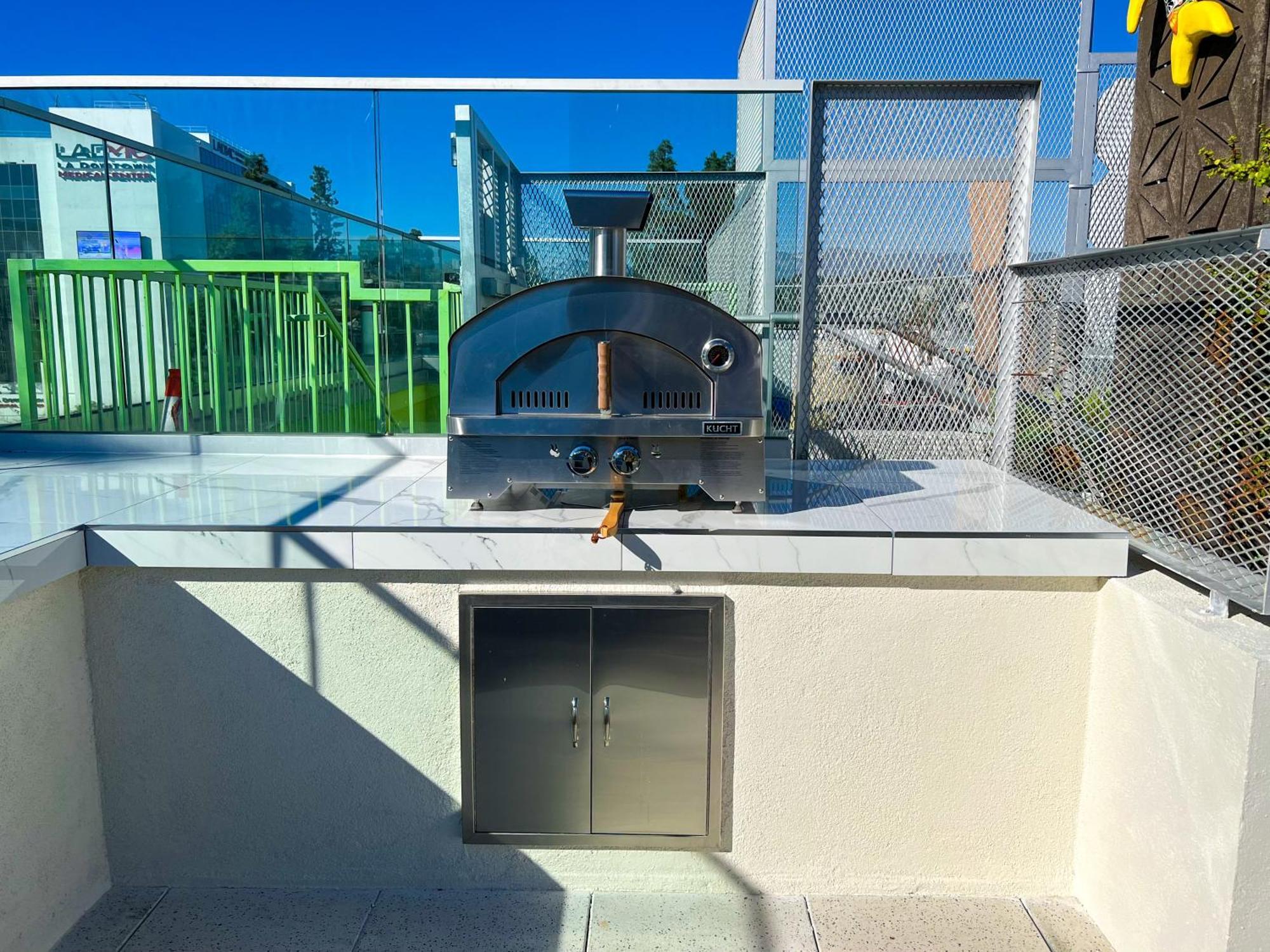 Downtown Los Angeles Skyline Balcony View Modern Penthouse المظهر الخارجي الصورة